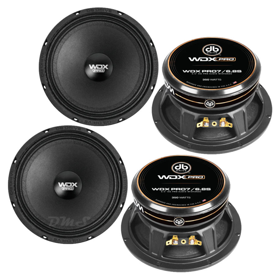 DB Drive WDX PRO7 6.5 Inch 350W 8 Ohm Midrange Speakers | WDXPRO7