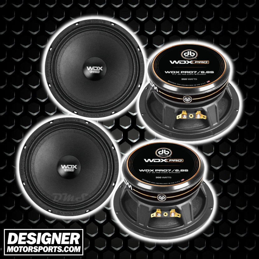 DB Drive WDX PRO7 6.5 Inch 350W 8 Ohm Midrange Speakers | WDXPRO7