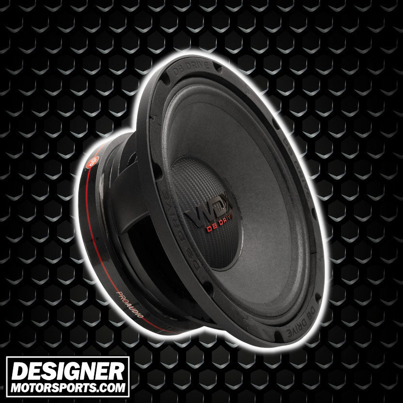 DB Drive WDX9MB10-8 | 10 Inch 500W 8 Ohm Pro Mid-Bass Speaker (Single)