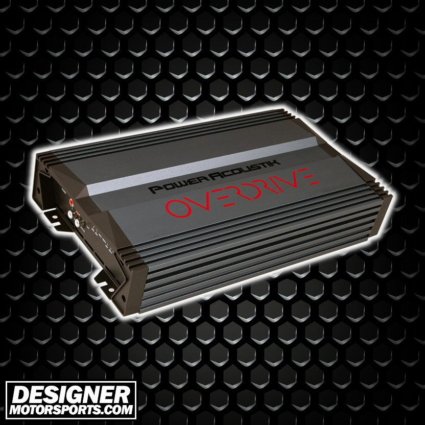 Power Acoustik Overdrive 3500W Max Monoblock Subwoofer Amplifier