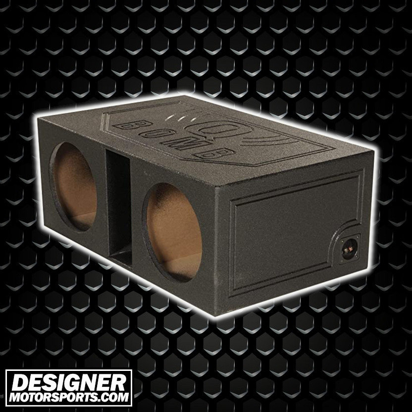 QBomb QBOMB12VL | Dual 12 Inch XL Ported Vented Subwoofer Box
