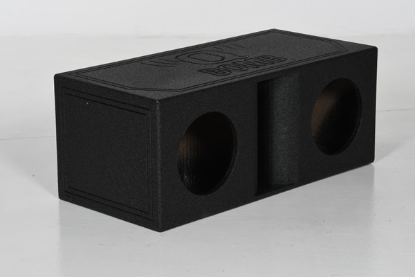 QBomb QBOMB10HP | Dual 10 Inch Kerf Ported Horn Vented Subwoofer Box