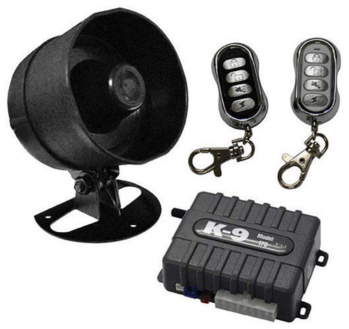 Excalibur K9170LA | Omega K-9 Vehicle Keyless Entry Alarm System w/ (2) Remotes