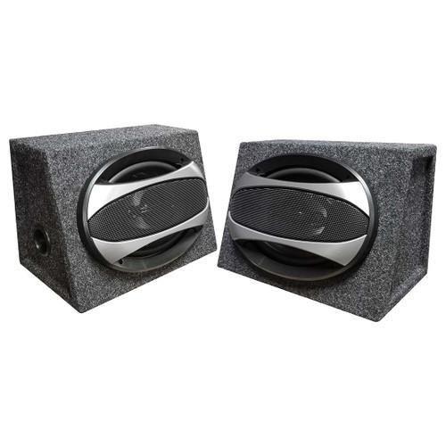 AudioDrift CSB-6900 | Loaded 6x9 Inch 500W Ported Coaxial Speaker Boxes
