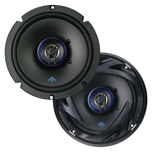 Autotek ATS65CXS | 6.5 Inch 300W 4 Ohm 2-Way Shallow Mount Coaxial Speakers (Pair)