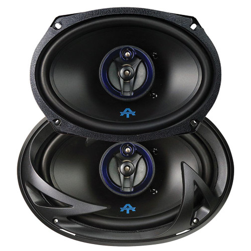 Autotek ATS693 | 6x9 Inch 400W 4 Ohm 3-Way Coaxial Speakers (Pair)