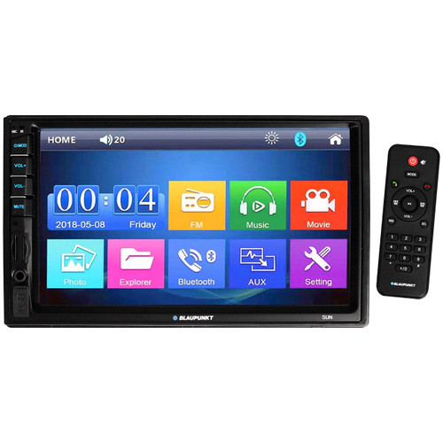Blaupunkt SUN | 7.0" Double Din Touchscreen Multi-Media Head Unit Car Radio