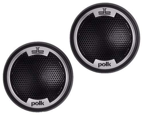 Polk DB1001 | 1 Inch 180W Silk Polymer Dome Tweeters (Pair)
