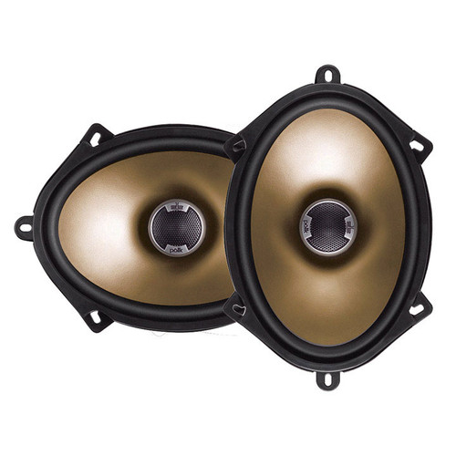 Polk DB571 | 5x7 Inch 180W 4 Ohm 2-Way Coaxial Speakers (Pair)