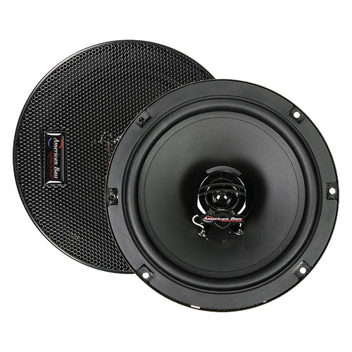 American Bass SYMPHONY65 | 6.5 Inch 200W 4 Ohm 2-Way Coaxial Speakers (Pair)