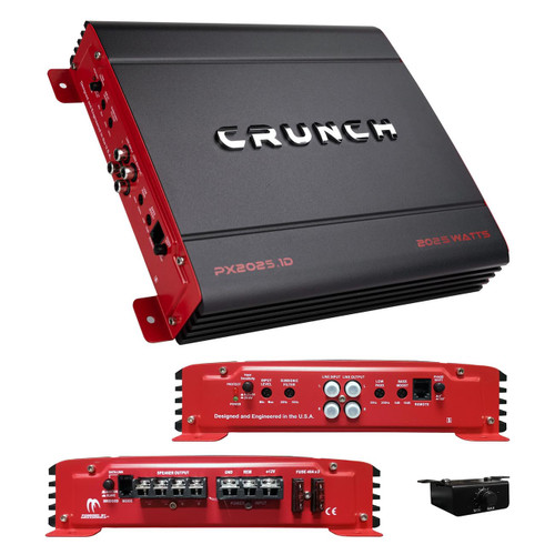 Crunch Power-X PX-2025.1D | 2000W Max Monoblock Subwoofer Amplifier