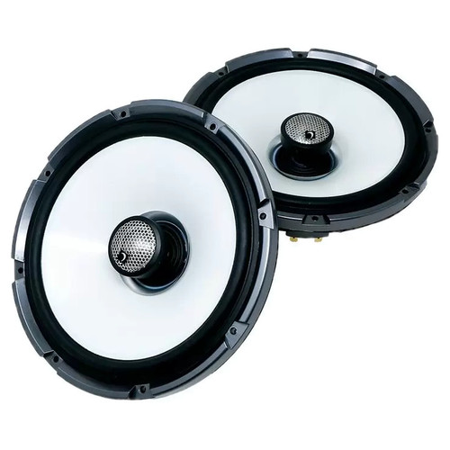 Diamond Audio HXM8F4 | 8 Inch 300W 4 Ohm 2-Way Coaxial Marine Car Boat Bike Speakers (Pair) w/RGB