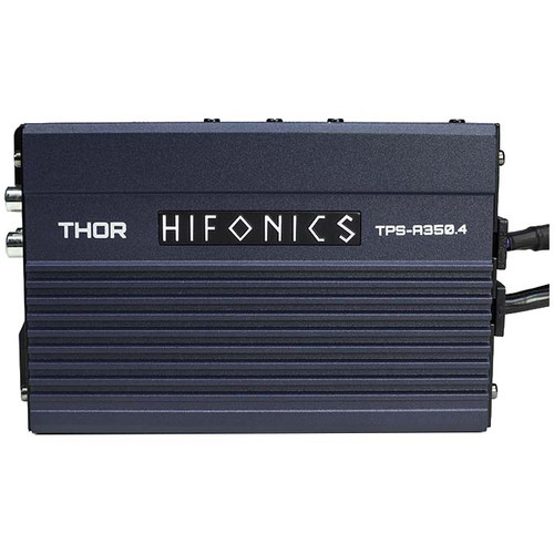 Hifonics THOR TPS-A350.4 | 320W Max Compact 4 Channel Full Range Amplifier | Marine