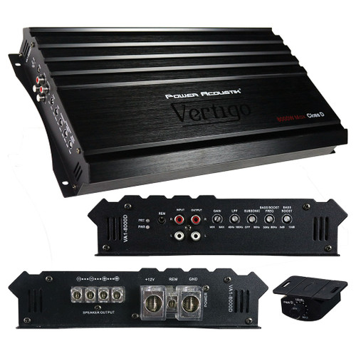 Power Acoustik Vertigo VA1-8000D