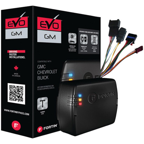 Fortin EVO-GMT7 | Car Remote Start Module & T-Harness | 2010-2022 GM Standard Key Vehicles