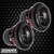 American Bass HURRICANE 12 Inch 6000W DVC 2 Ohm Subwoofers (Pair)