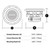 DB Drive WDX8G0.2 | 8 Inch 800W Max DVC 2 Ohm Subwoofer | WDX G0 8"