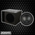 Blaupunkt BPW-HX120D Package | 12 Inch 1000W D4 Ohm Subwoofer & QBomb Kerf Ported Box