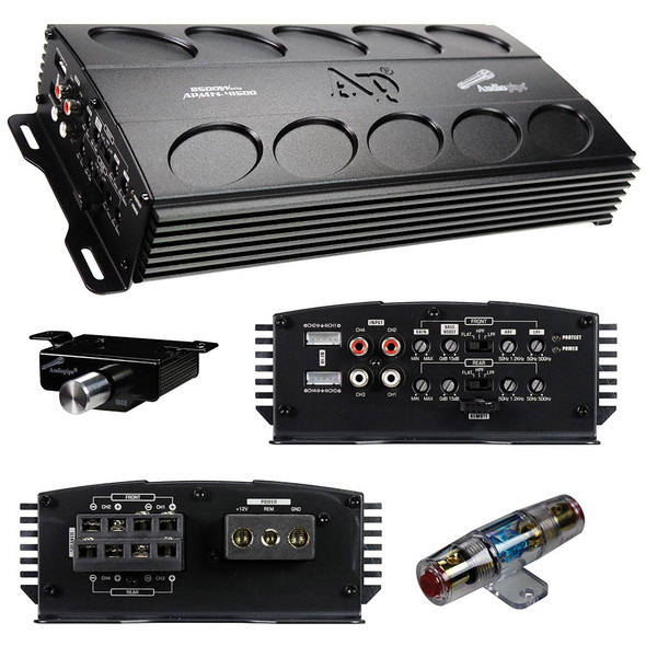 Audiopipe APMN 2500W Max 4 Channel Full Range Amplifier | APMN4150D