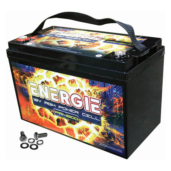 Energie PR4800 | 12-Volt 110AH AGM Power Cell Performance Battery | 4800W