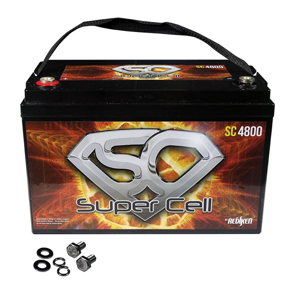 Energie SC4800 | 12-Volt 110AH AGM Super Cell Performance Battery | 4800W