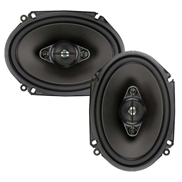 Pioneer TS-A6880F | 6x8 Inch 350W 4 Ohm 4-Way Coaxial Speaker Set