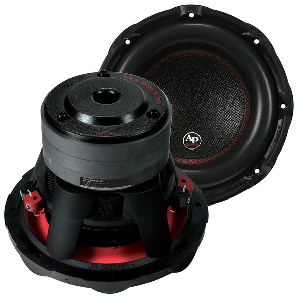 Audiopipe TXX-BDC3-10 | 10 Inch 1400W DVC 4 Ohm Subwoofer