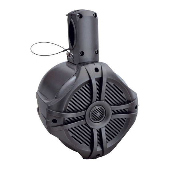 Power Acoustik MWT-80T | 8 Inch 375W 2-Way Coaxial Marine Speakers | Titanium