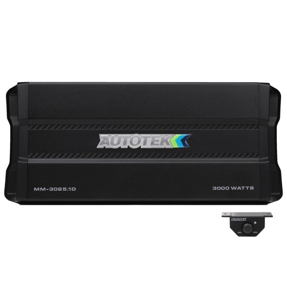 Autotek Mean Machine MM-3025.1D | 3000W Max Monoblock Subwoofer Amplifier