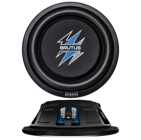 Hifonics Brutus BXS12D4 | 12 Inch 500W DVC 4 Ohm Shallow Slim Subwoofer