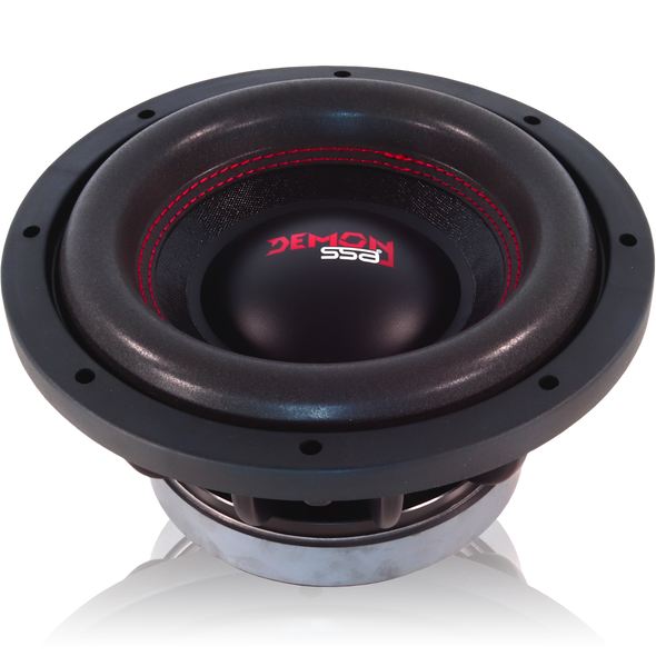 SSA Demon 10 D2 Package | Dual 10 Inch 550W RMS DVC 2 Ohm Subwoofers & QPower HD Ported Box