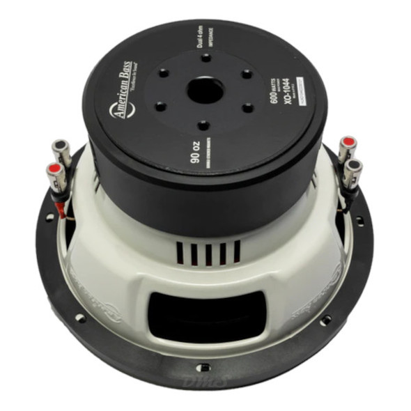 American Bass XO 10 Package | 10" 600W D4 Subwoofer & QPower Ported Box