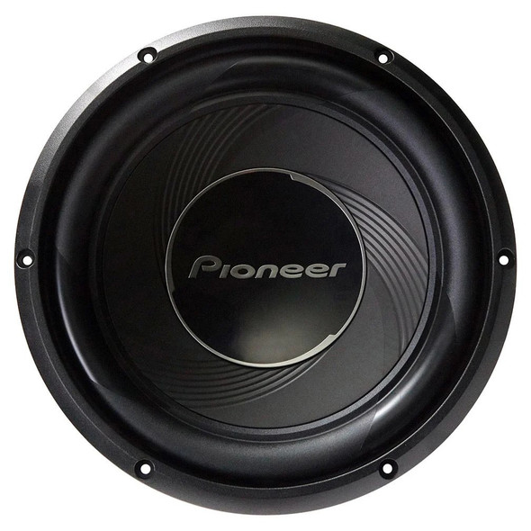 Pioneer TS-A25S4 Package | Dual 10 Inch 1200W SVC 4 Ohm Subwoofers & QPower HD Sealed Box
