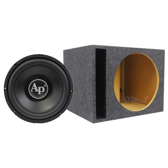 Audiopipe TS-PP3-15-D4 Package | 15" 1800W D4 Subwoofer & QPower HD Ported Box