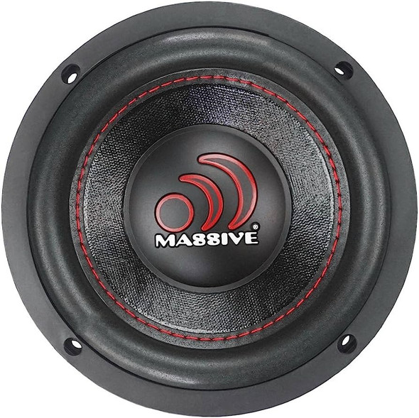 Massive Audio GTX 6 Inch 500W DVC 4 Ohm Subwoofer | GTX64