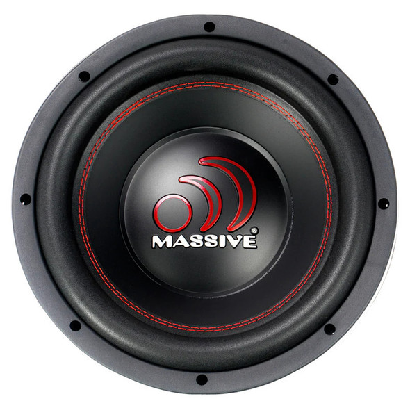 Massive Audio MMA 10 Package | Dual 10" 1000W D4 Subwoofers & QPower HD Sealed Box