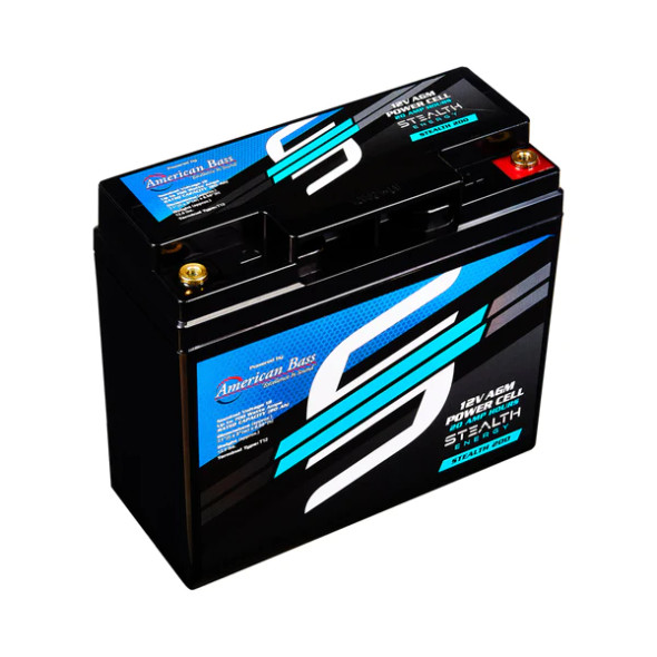 American Bass Stealth Energy STEALTH 200 | 12-Volt 20AH AGM Power Cell Battery