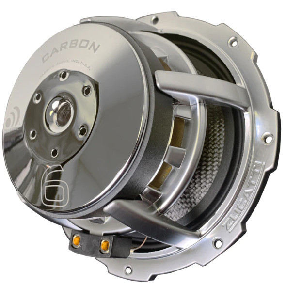 Massive Audio CARBON6 | 6.5 Inch 500W 4 Ohm 2-Way Component Speakers Kit