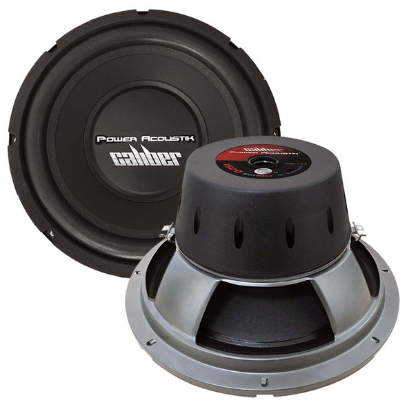 Power Acoustik Caliber 12 Inch 1500W DVC 4 Ohm Subwoofer | CBW124