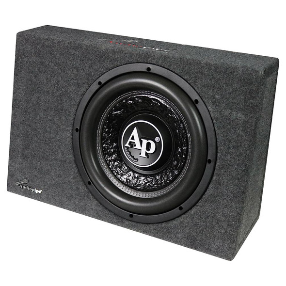 Audiopipe APSB-SP12SLM | 12 Inch 800W 4 Ohm Loaded Sealed Passive Shallow Truck Subwoofer