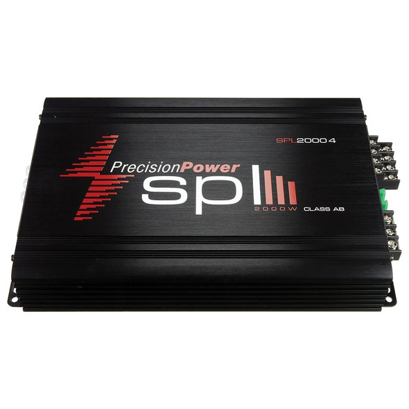 Precision Power SPL Audio SPL20004 | 2000W Max 4 Channel Full Range Amplifier