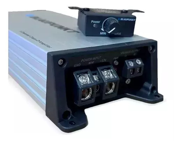 Blaupunkt AMP1901D | 2000W Max Monoblock Subwoofer Amplifier