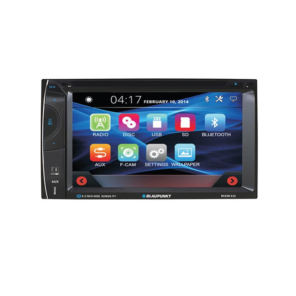 Blaupunkt MIAMI 620 | 6.2" Double Din Touchscreen Multi-Media Head Unit