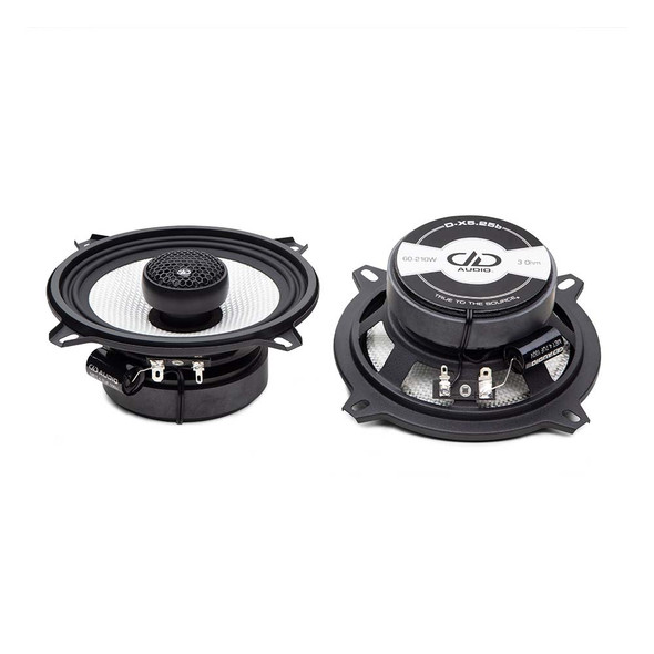 DD Audio D-Series 5.25 Inch 210W 3 Ohm Coaxial Speakers | D-X5.25b (Pair) MAIN PHOTO