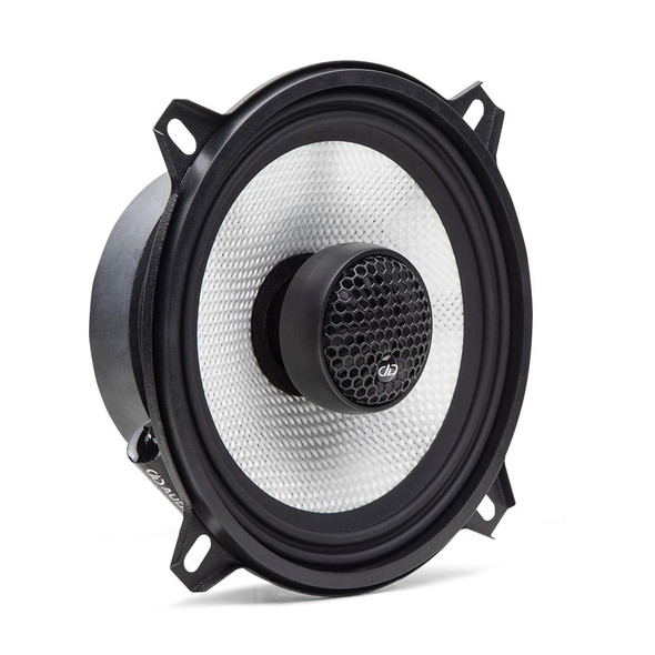 DD Audio D-Series 5.25 Inch 210W 3 Ohm Coaxial Speakers | D-X5.25b (Pair) ANGLED PHOTO OF SURROUND