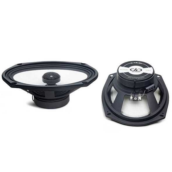 DD Audio D-Series 6x9 Inch 280W 3 Ohm Coaxial Speakers | D-X6x9b (Pair)