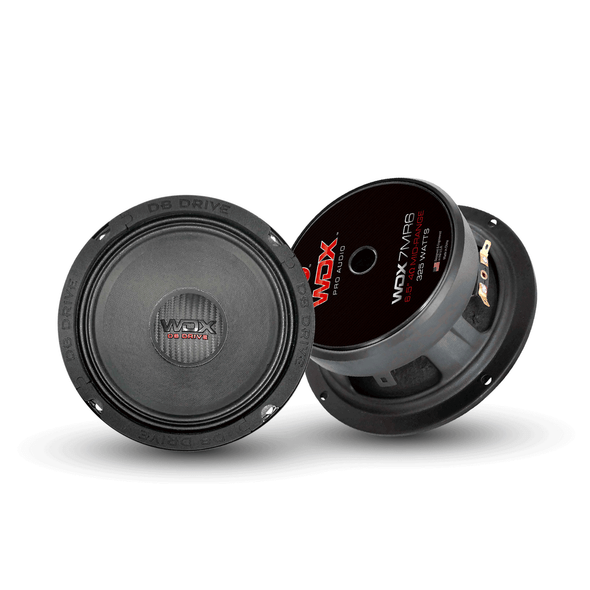 DB Drive WDX7MR6 | 6.5 Inch 325W 4 Ohm Pro Midrange Speaker (Single)