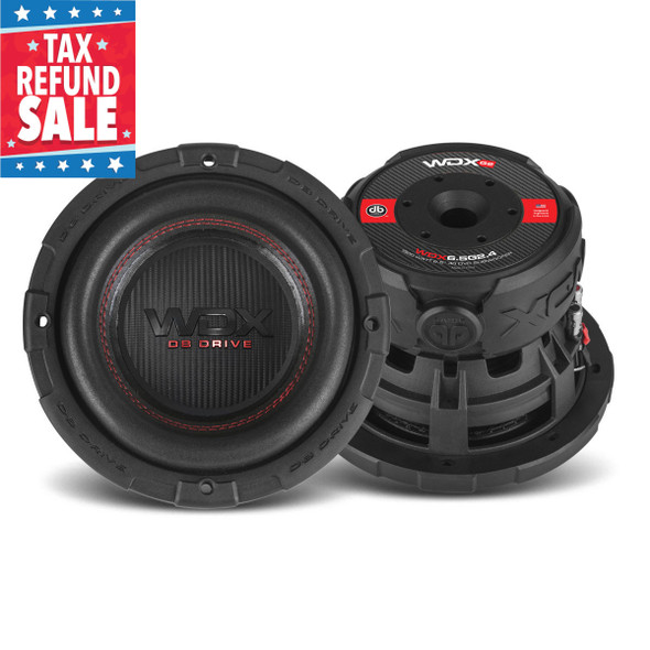 DB Drive WDX G2 6.5 Inch 1500W DVC 4 Ohm Subwoofer | WDX6.5G2.4