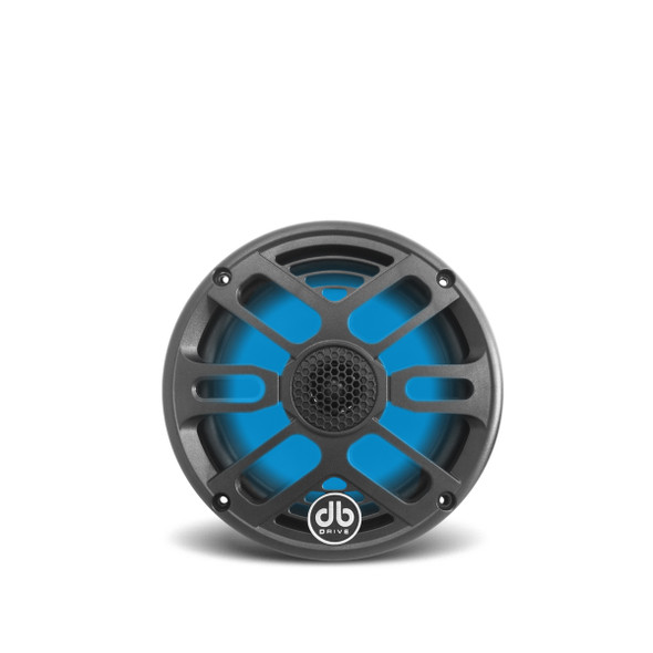 DB Drive APS65RGB | 6.5 Inch 250W 4 Ohm 2-Way Coaxial Marine Speakers (Pair) w/RGB