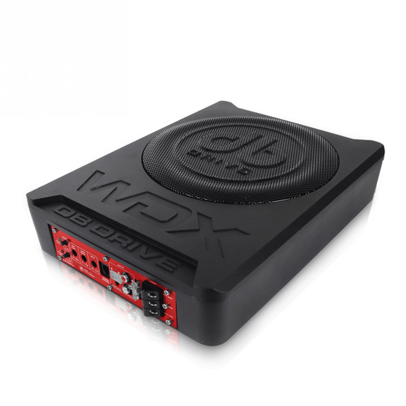 DB Drive WDX-AS10 | 10 Inch 900W Max Powered Low Profile Subwoofer System